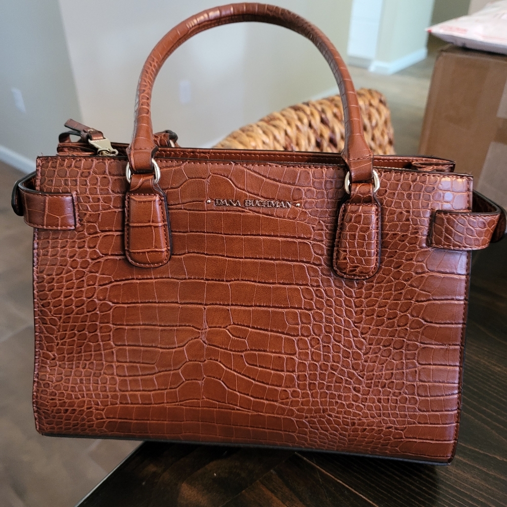 Dana Buchman purse, brown medium sized